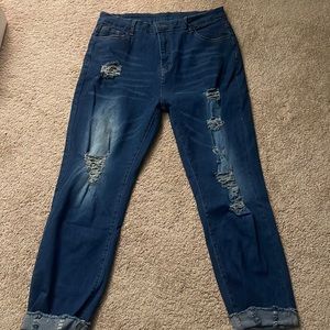 Cropped Jeans